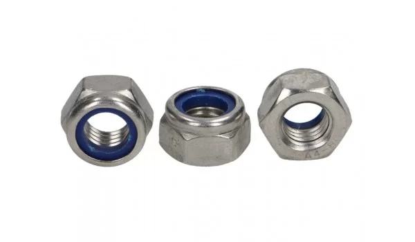 DIN985 PASLANMAZ FİBERLİ SOMUN