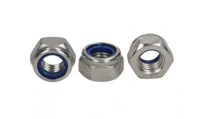DIN985 PASLANMAZ FİBERLİ SOMUN